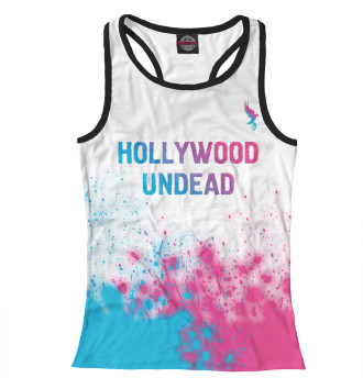 Борцовка Hollywood Undead Neon Gradient (брызги)