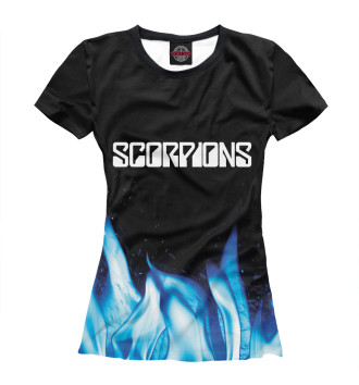 Футболка Scorpions Blue Fire