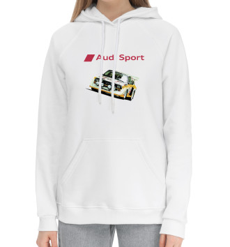 Женский Хлопковый худи Audi sport