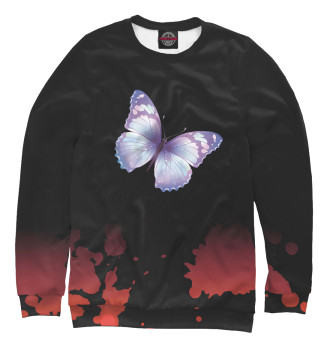 Свитшот для девочек Lavender Butterfly