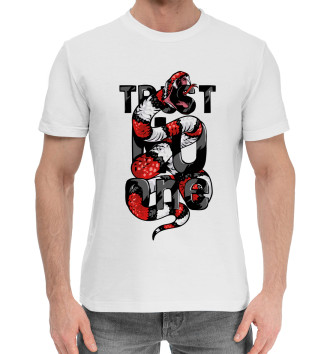 Мужская Хлопковая футболка Trust