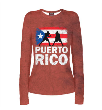 Женский Лонгслив Vintage Puerto Rico