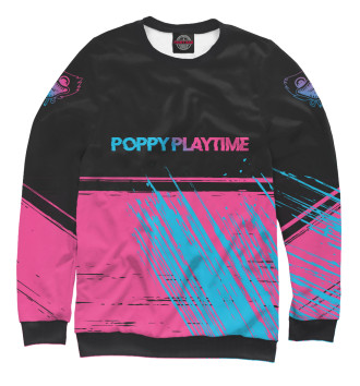 Свитшот Poppy Playtime Neon Gradient