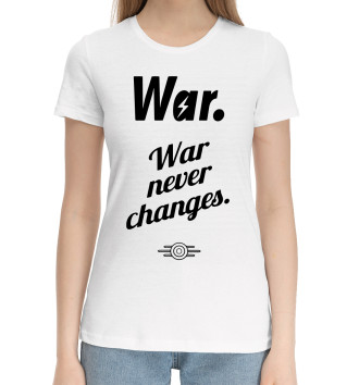 Хлопковая футболка War