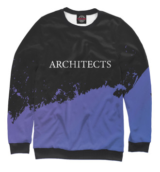 Свитшот для девочек Architects Purple Grunge