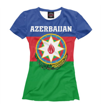 Футболка для девочек Azerbaijan
