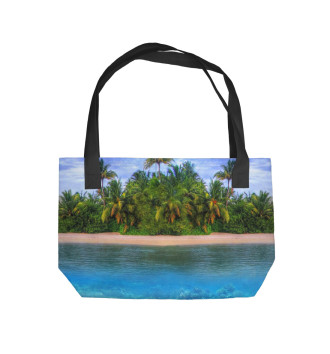 Пляжная сумка Тропический остров