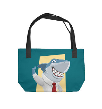 Пляжная сумка Деловая акула