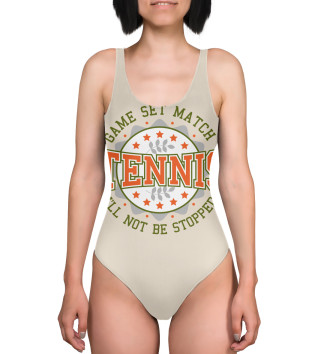 Купальник-боди Теннис