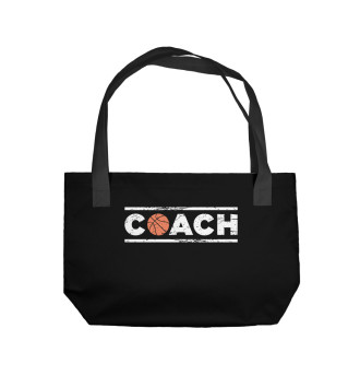 Пляжная сумка Баскетбольный тренер
