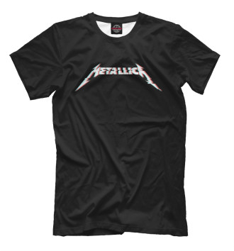 Футболка Metallica glitch