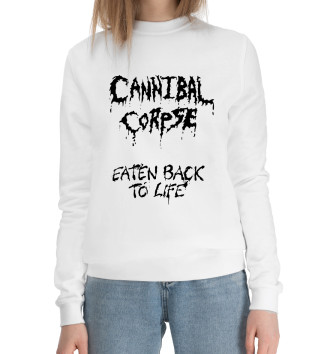 Женский Хлопковый свитшот Cannibal Corpse