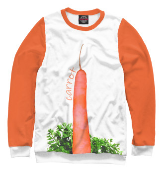 Мужской Свитшот Спелая морковь