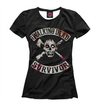 Футболка для девочек The Walking Dead - Survivor