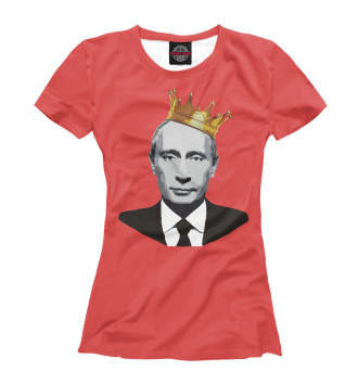 Футболка для девочек Putin King