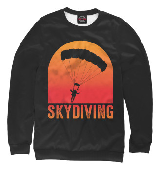 Женский Свитшот Skydiving - Скайдайвинг