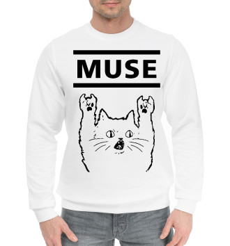Хлопковый свитшот Muse - Rock Cat