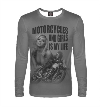 Лонгслив Мотоциклы и девушки...