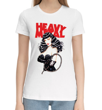 Хлопковая футболка Heavy Metal