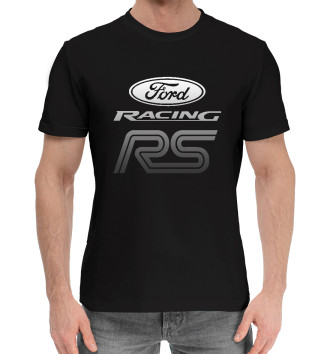 Мужская Хлопковая футболка Ford Racing