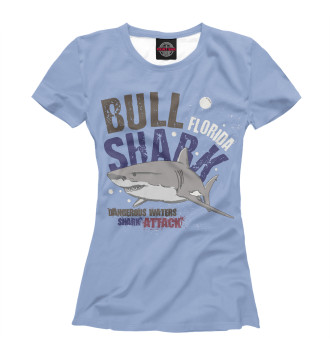 Футболка для девочек Bull Shark
