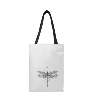 Сумка-шоппер Geometric dragonfly