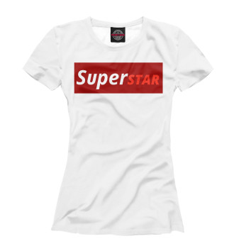 Женская Футболка SuperStar