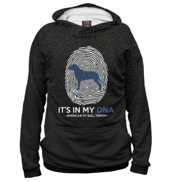Женское Худи It's my DNA Pit Bull Terrie
