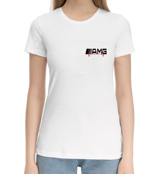 Хлопковая футболка AMG пульс