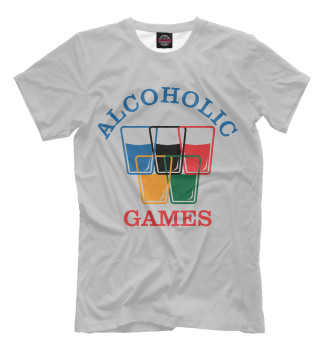 Футболка для мальчиков Alcoholic Games