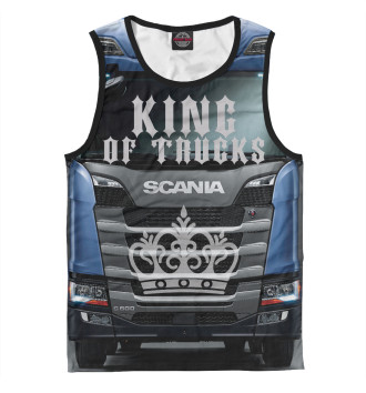 Майка для мальчиков SCANIA - король грузовиков