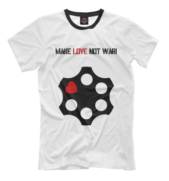 Футболка Make love not war