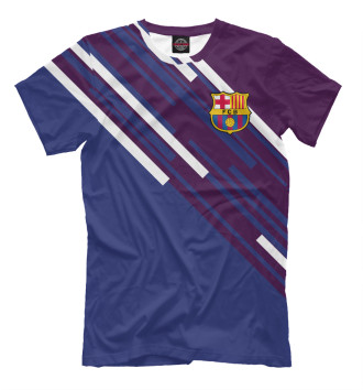 Футболка FC Barcelona lines
