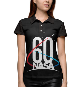 Женское Поло NASA 60 лет