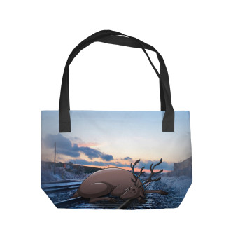 Пляжная сумка Оленья грусть