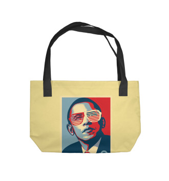 Пляжная сумка Обама dance