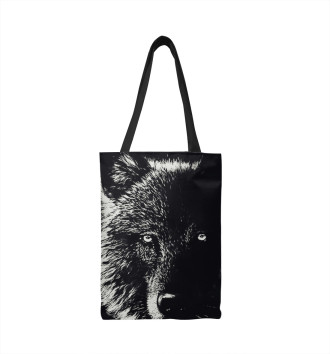 Сумка-шоппер Черный Волк