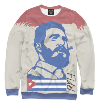 Свитшот для девочек Фидель Кастро - Куба