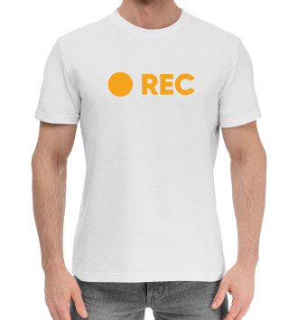 Мужская Хлопковая футболка REC