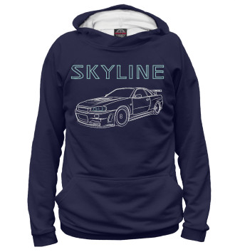 Худи Nissan Skyline R34