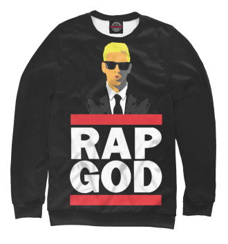 Мужской Свитшот Eminem Rap God