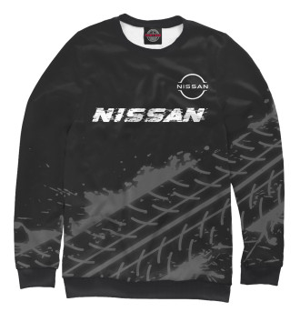 Мужской Свитшот Nissan Speed Tires на темном