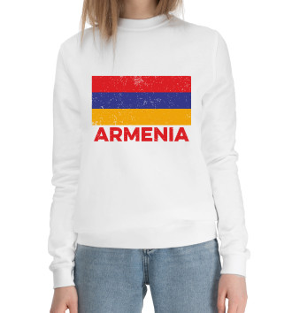 Женский Хлопковый свитшот Armenia
