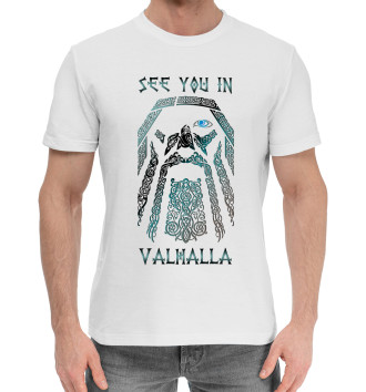 Хлопковая футболка See you in Valhalla