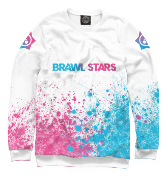 Свитшот Brawl Stars Neon Gradient