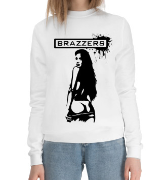 Хлопковый свитшот Сексуальная девушка Brazzers