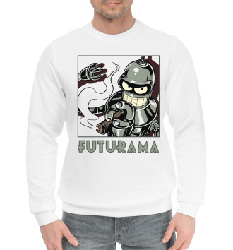 Мужской Хлопковый свитшот Futurama