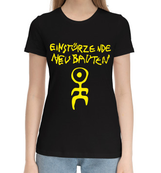 Женская Хлопковая футболка Einsturzende Neubauten