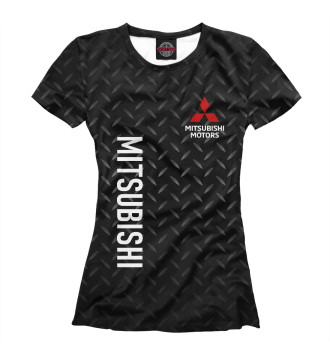 Футболка для девочек Mitsubishi Сталь