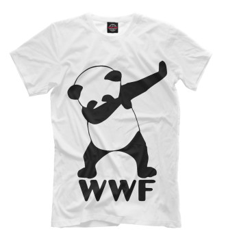 Мужская Футболка WWF Panda dab